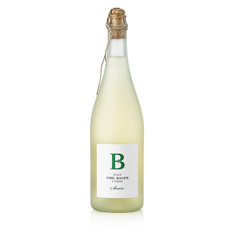 Secco, wytrawne, 11,5% obj., Emil Bauer - 750ml - Butelka Secco, wytrawne, 11,5% obj., Emil Bauer - 750ml - Butelka