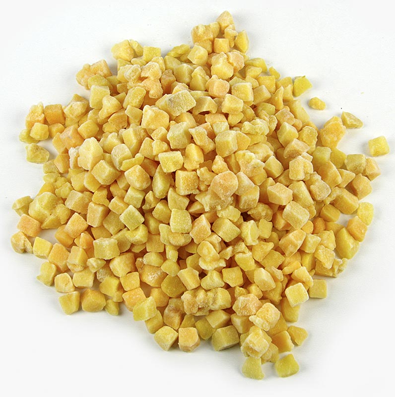 Peach, diced - 10 kg - bag