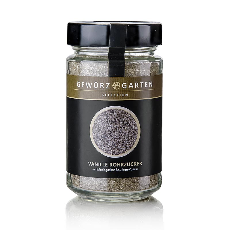 Zahar din trestie de zahar cu vanilie Spice Garden, cu vanilie de Madagascar - 200 g - Sticla