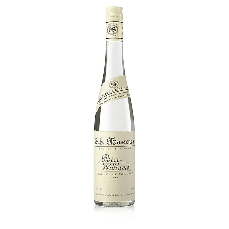 Massenez Eau - de - Vie Poire Williams Prestige, viljamovka hruska, 43 % vol., Alzacija - 700 ml - Steklenicka