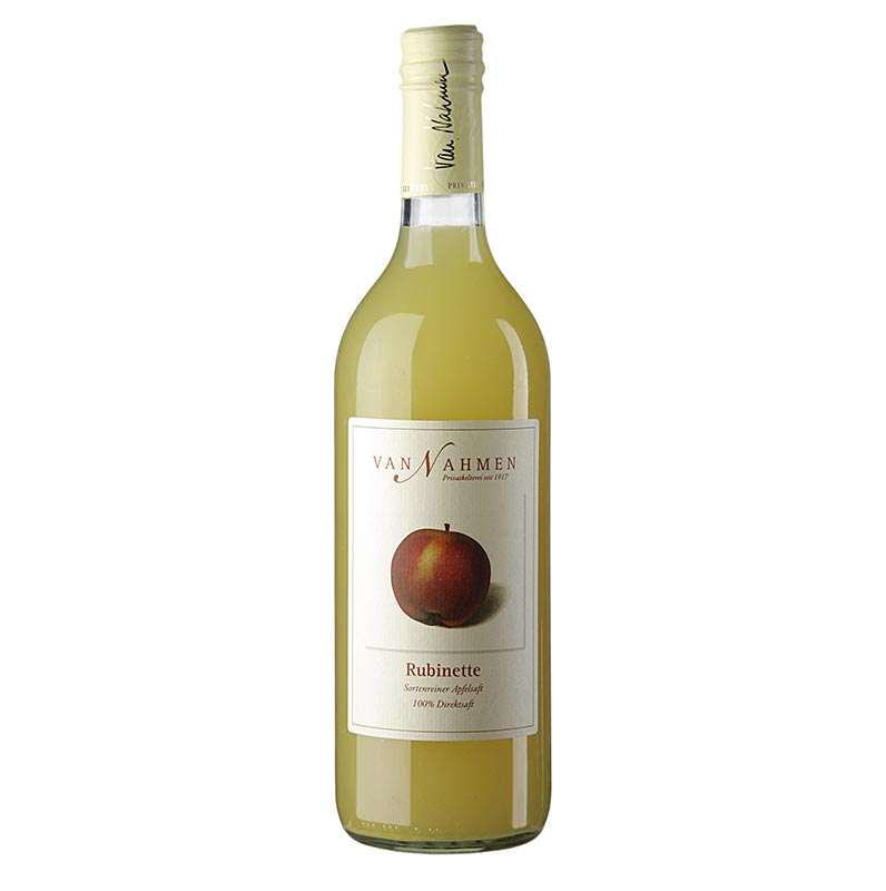 van Nahmen - Rubinette apple juice, 100% direct juice - 750 ml - bottle van Nahmen - Rubinette apple juice, 100% direct juice - 750 ml - bottle