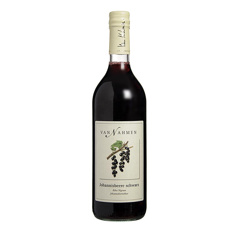van Nahmen - sort currant nektar, 35% juice - 750 ml - flaske van Nahmen - sort currant nektar, 35% juice - 750 ml - flaske