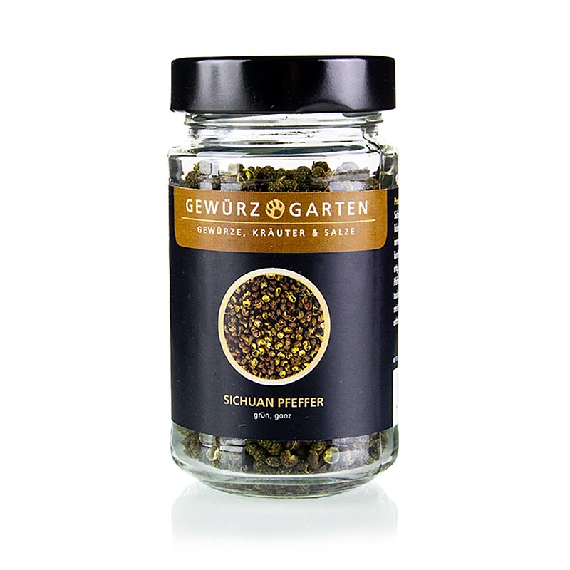 Spice Garden Sichuan Biberi - Yesil, ozenle secilmis (Szechuan Biberi) - 50 gram - Bardak