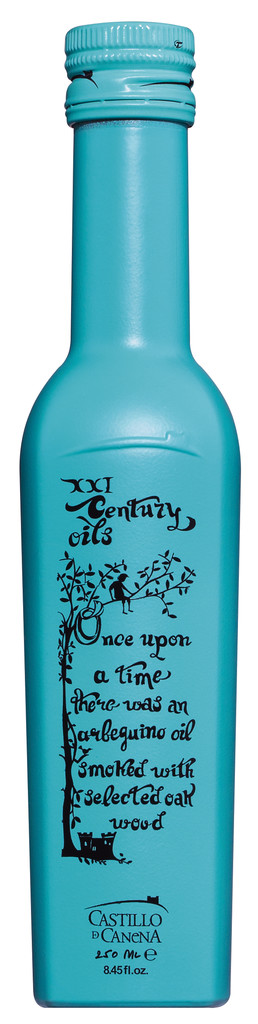 Bio tolgyfaval fustolt Arbequino olivaolaj, Castillo de Canena - 250 ml - Uveg