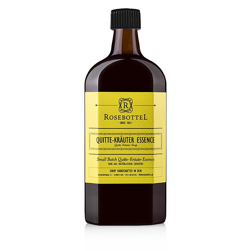 Rosebottel kdoule bylinny esencni sirup - 500 ml - Lahev