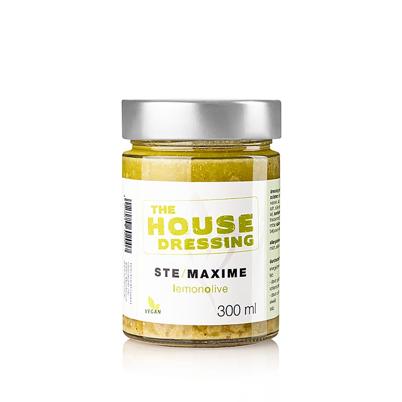 Serious Taste the housedressing - STE / MAXIME, lemonoliv, Ernst Petry - 300 ml - sklo Serious Taste the housedressing - STE / MAXIME, lemonoliv, Ernst Petry - 300 ml - sklo