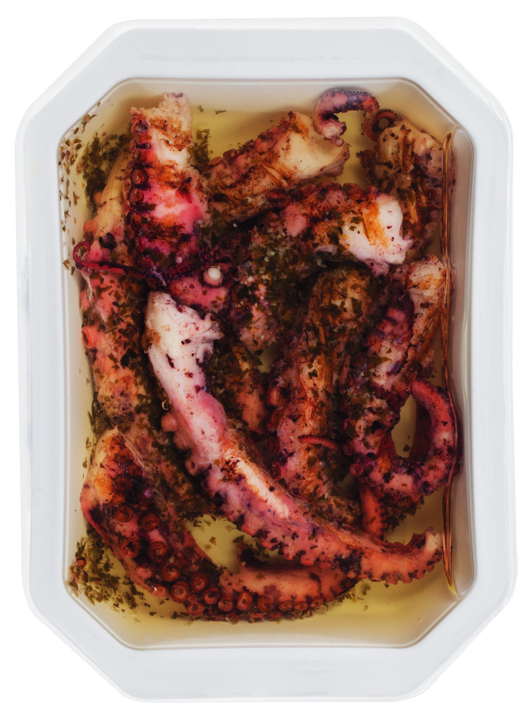 Tentacoli di polpo grigliati olio-ban, polipkarok olajban grillezve, borrelli - 200 g - csomag