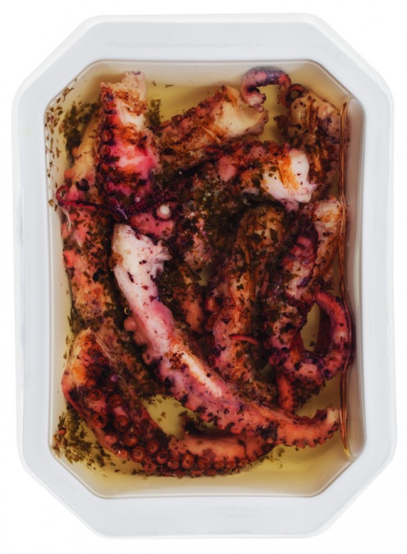 Tentacoli di polpo grigliati in olio, krakovi hobotnice peceni na ulju, boreli - 200 g - pack