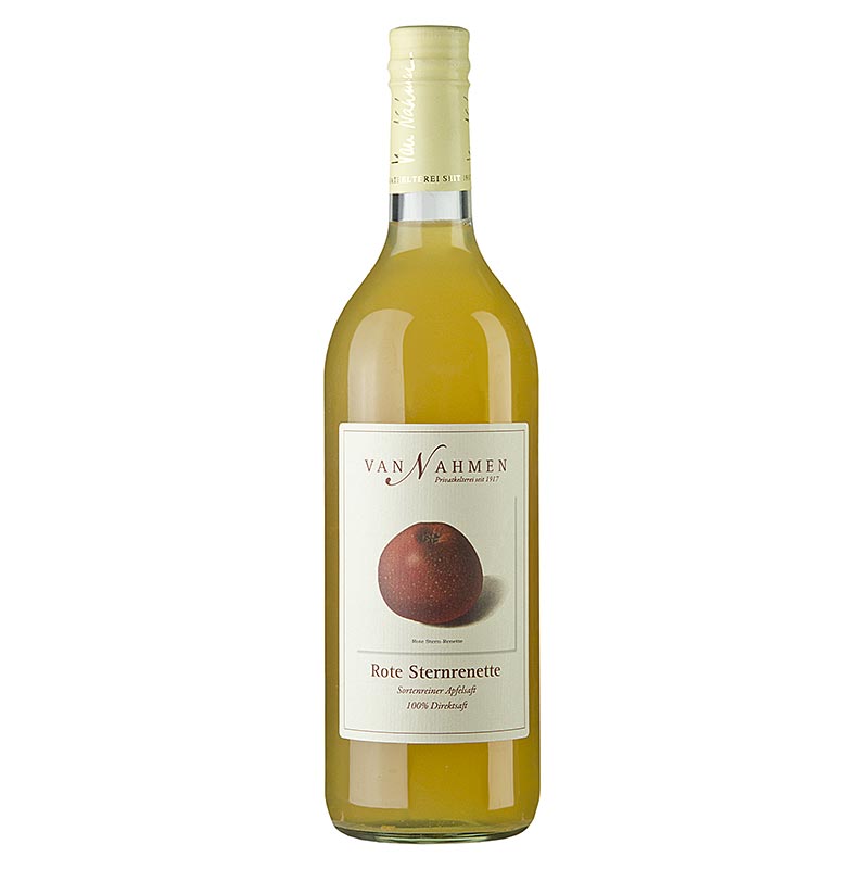 van Nahmen - Red starrenette apple juice, 100% juice - 750 ml - bottle van Nahmen - Red starrenette apple juice, 100% juice - 750 ml - bottle