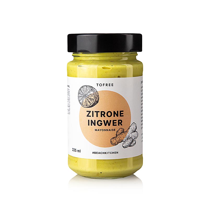 TOFREE-sever - Lemon Ginger Mayo - 225 ml - sklo