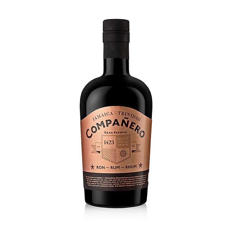 Companero Rum Gran Reserva Jamajka / Trinidad 40 % obj. 0,7 l - 700 ml - Flasa Companero Rum Gran Reserva Jamajka / Trinidad 40 % obj. 0,7 l - 700 ml - Flasa