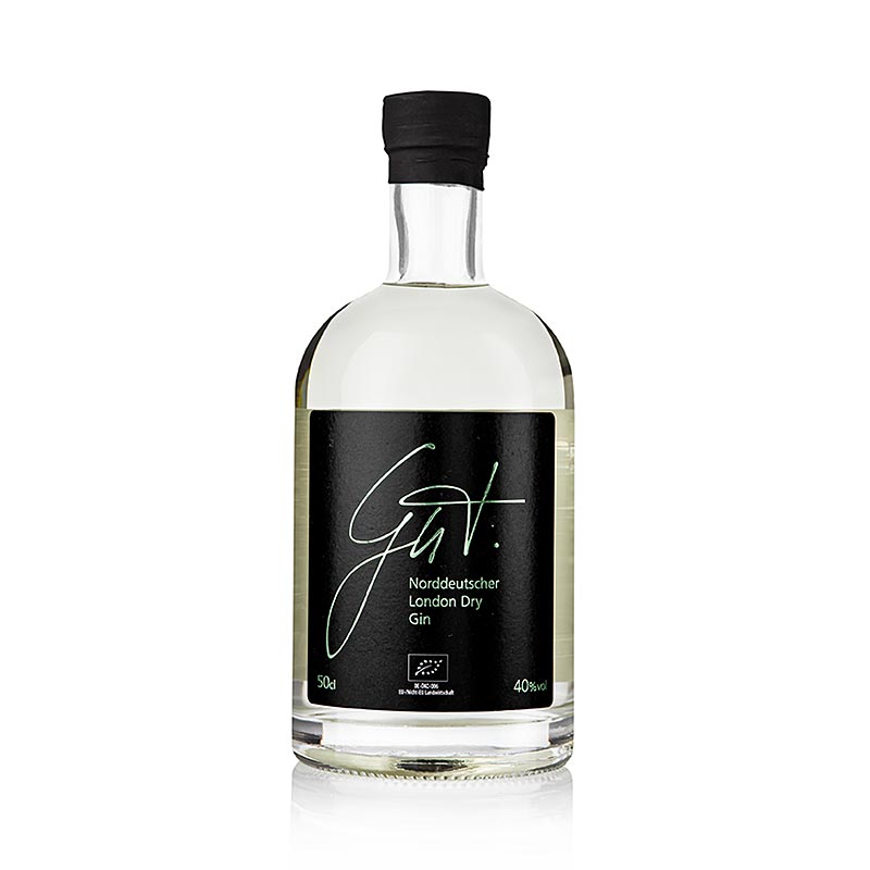 DOBRY. Gin polnocnoniemiecki London Dry Gin, 40% obj., kuchnia posiadlosci, organiczny - 500ml - Butelka DOBRY. Gin polnocnoniemiecki London Dry Gin, 40% obj., kuchnia posiadlosci, organiczny - 500ml - Butelka