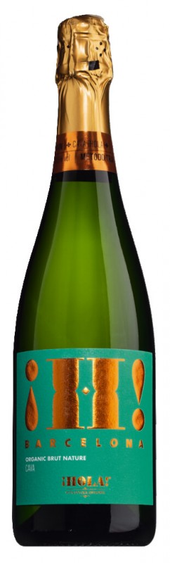 iH! Brut Nature, Organiczne, Wino musujace, Organiczne, Marki Barcelona - 0,75 l - Butelka