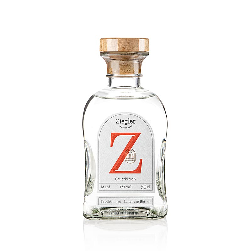 Visnova palenka - uslechtila palenka, 43% obj., Ziegler - 500 ml - Lahev Visnova palenka - uslechtila palenka, 43% obj., Ziegler - 500 ml - Lahev
