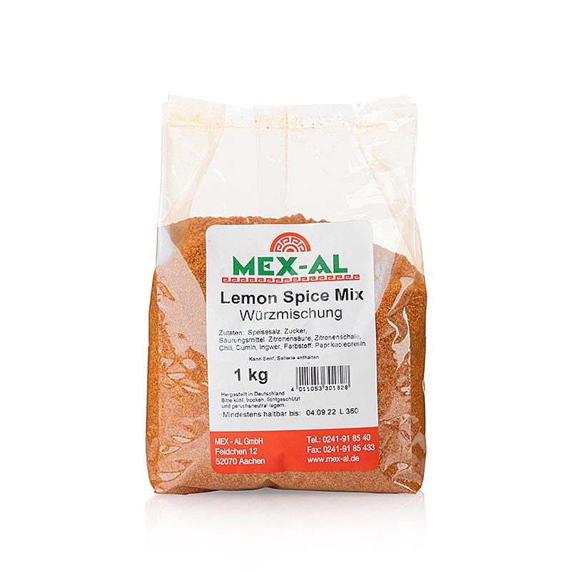 Citrom fuszerkeverek, fuszerkeverek, MEX-AL - 1 kg - taska