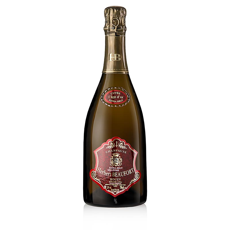 Sampanjac Herbert Beaufort 2016 Age d`Or Grand Cru, extra brut, 12% vol. - 750ml - Boca Sampanjac Herbert Beaufort 2016 Age d`Or Grand Cru, extra brut, 12% vol. - 750ml - Boca