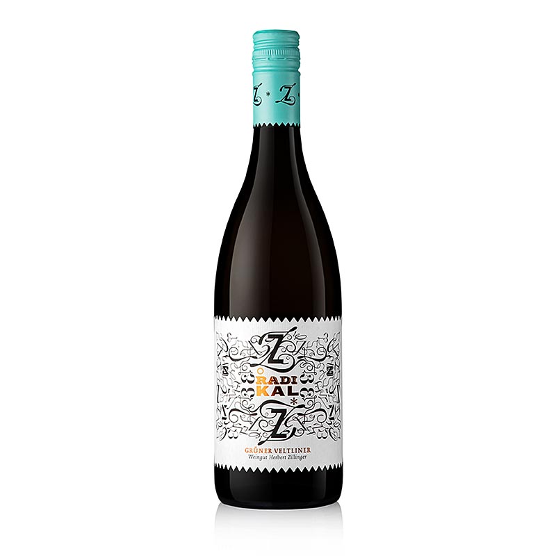 2020 radykalny Gruner Veltliner, wytrawny, 13% obj., H. Zillinger, organiczny - 750ml - Butelka