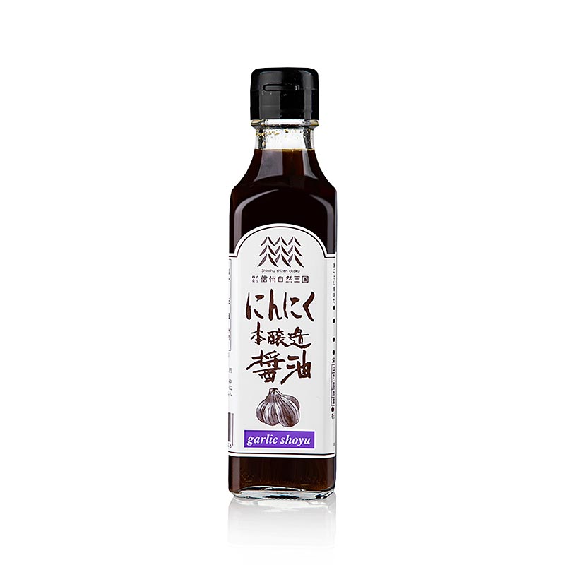 Soya Sosu - Shoyu Honjyozo Sarimsak, Shizen Okoku - 200 ml - Sise Soya Sosu - Shoyu Honjyozo Sarimsak, Shizen Okoku - 200 ml - Sise