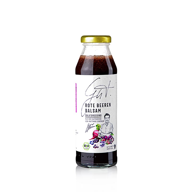Balsam de fructe rosii, Gutskuche, BIO - 280 ml - Sticla