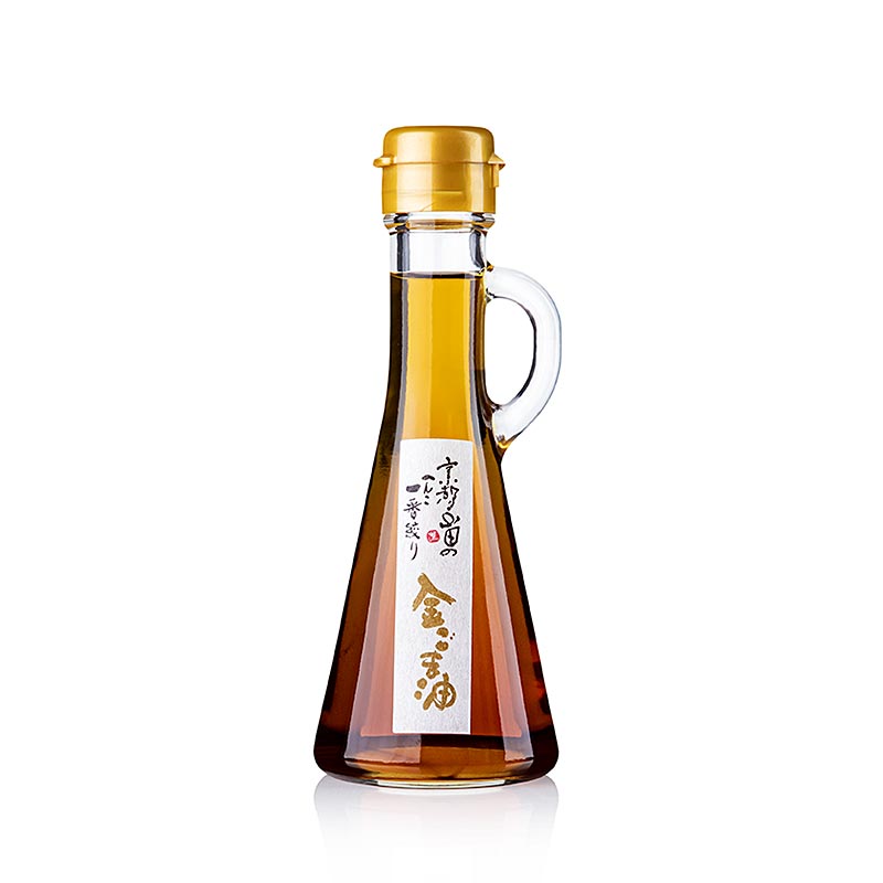 Altin susamdan elde edilen Altin Susam Yagi, kavrulmus, Yamada, Japonya - 131ml - Sise Altin susamdan elde edilen Altin Susam Yagi, kavrulmus, Yamada, Japonya - 131ml - Sise