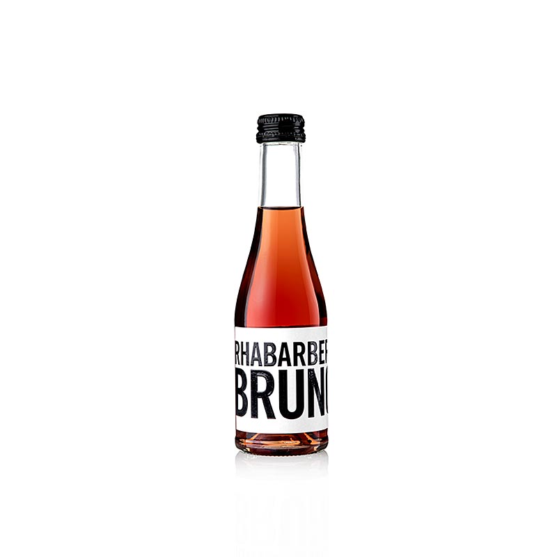 Bruno Rabarbar Secco, polwytrawny (wytrawny), 5,5% obj., Schott - 200ml - Butelka Bruno Rabarbar Secco, polwytrawny (wytrawny), 5,5% obj., Schott - 200ml - Butelka
