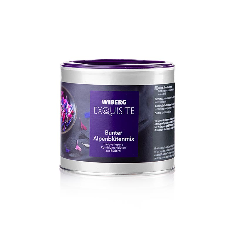 Wiberg Exquisite Renkli Alp cicek karisimi, elle toplanmis peygamber cicegi cicekleri - 10 gr - Aroma kutusu Wiberg Exquisite Renkli Alp cicek karisimi, elle toplanmis peygamber cicegi cicekleri - 10 gr - Aroma kutusu