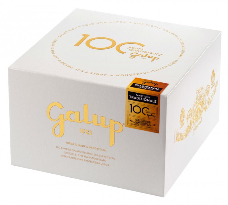 Gran Galup Panettone Tradizionale, Astuccio, Tradicni kynuty dort, Galup - 1000 g - Kus