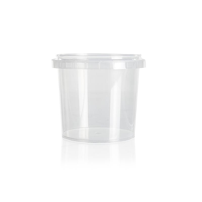 Sloik plastikowy Circlecup, okragly, BEZ pokrywki, Ø 95x94,5mm, 365ml - 1 kawalek - Karton
