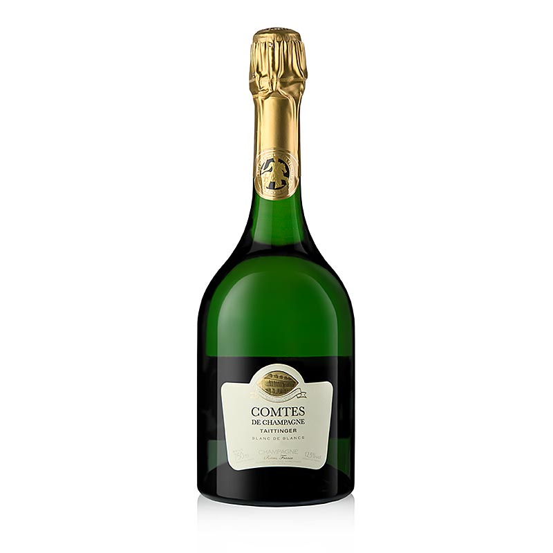 Sampanjec Taittinger 2011 Comtes de Champagne Blanc de Blancs Brut (Prestige Cuvee) - 750 ml - Steklenicka Sampanjec Taittinger 2011 Comtes de Champagne Blanc de Blancs Brut (Prestige Cuvee) - 750 ml - Steklenicka