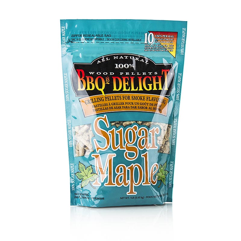 Grill BBQ - maple wood smoking pellets - 450 g - bag