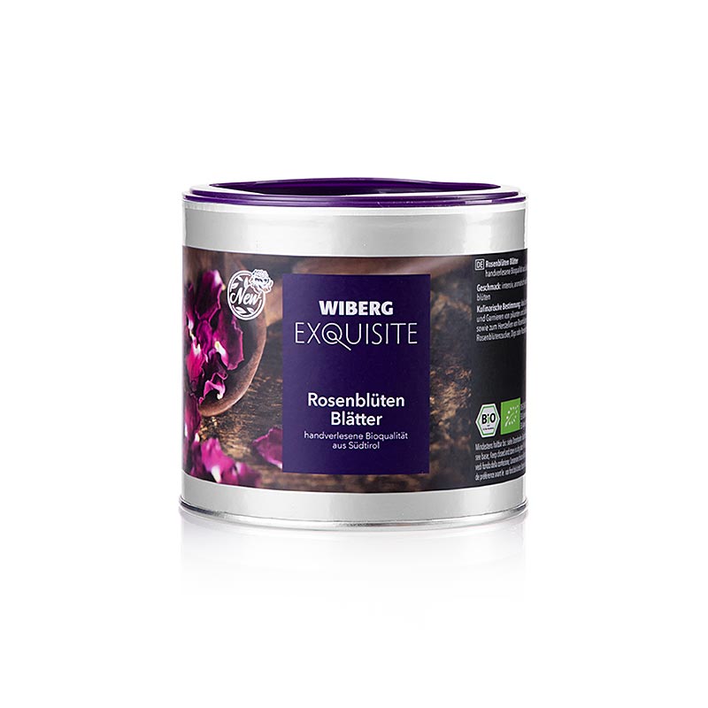 Wiberg Exquisite rozsaszirom, kezzel szedett Del-Tirolbol, bio (280668) - 20g - Aroma doboz