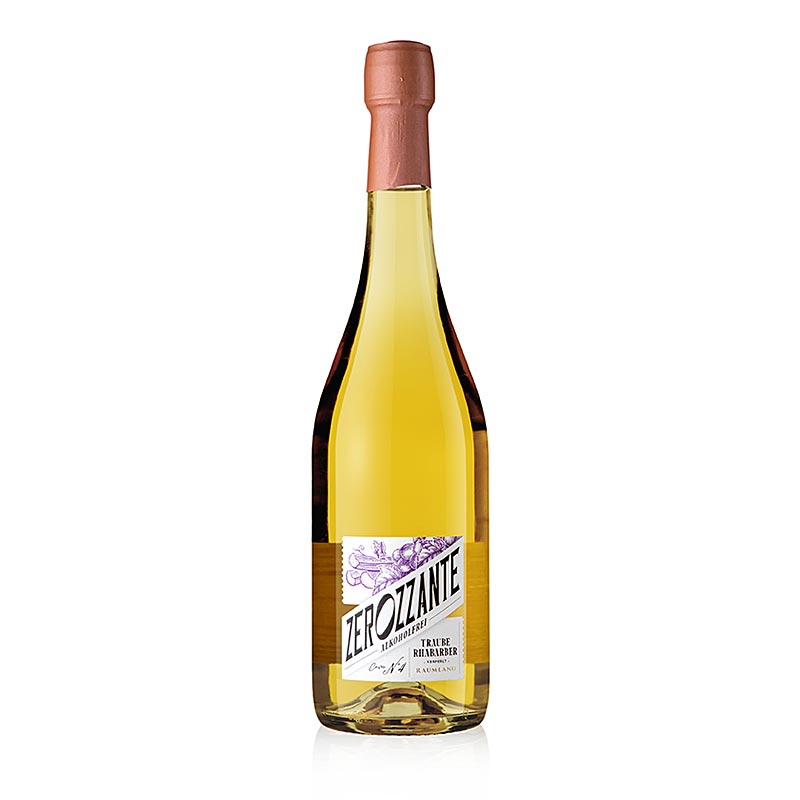 Raumland Zerozzante - Cuvee c. 4 hrozno rebarbora Secco, bez alkoholu - 750 ml - Flasa Raumland Zerozzante - Cuvee c. 4 hrozno rebarbora Secco, bez alkoholu - 750 ml - Flasa