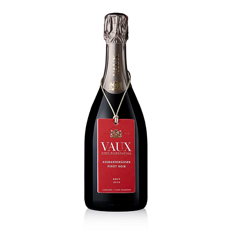 2016 Assmnannshauser Pinto Noir Reserve, brut sumive vino, 12,5 % obj., Vaux Castle - 750 ml - Flasa 2016 Assmnannshauser Pinto Noir Reserve, brut sumive vino, 12,5 % obj., Vaux Castle - 750 ml - Flasa