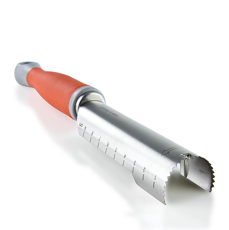 carottier deBUYER universel, Ø 30mm, 11cm de long, acier inoxydable / plastique rouge - 1 pc - carton