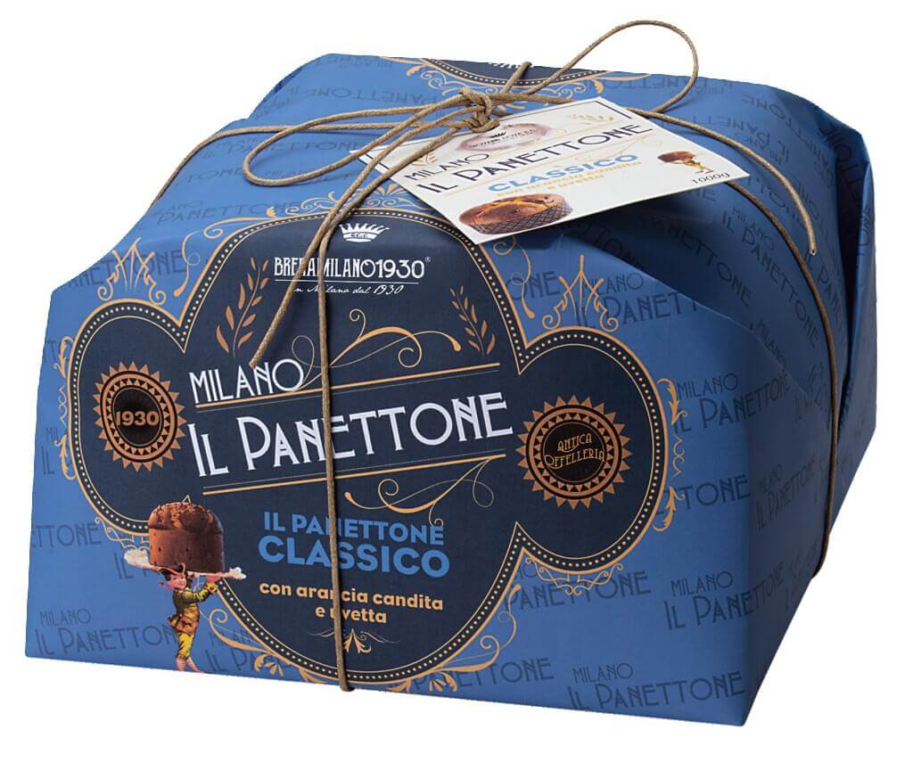 Panettone Classico Basso, tradicionalni kolac od kvasca, Breramilano 1930 - 500g - Komad Panettone Classico Basso, tradicionalni kolac od kvasca, Breramilano 1930 - 500g - Komad