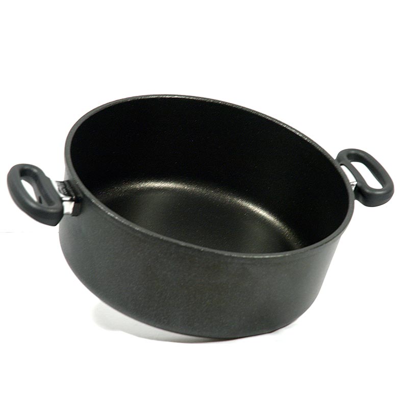 AMT Gastroguss, roasting pan, Ø 28cm, 12cm high - 1 piece - Loose