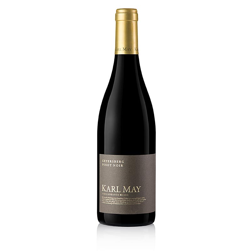 2020 Geyersberg Pinot Noir Barrique, szaraz, 13 terfogatszazalek, Karl May, bio - 750 ml - Uveg