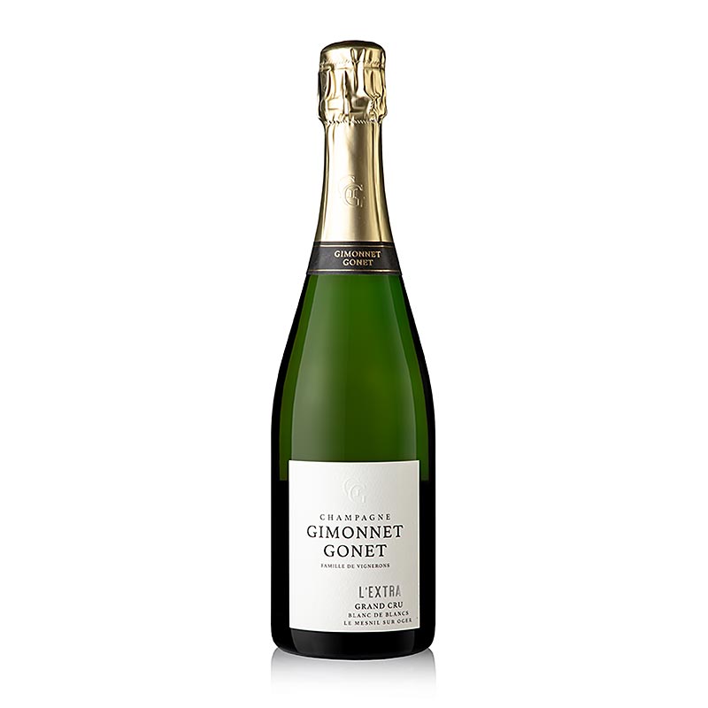 Sampanjec Gimonnet Gonet l`Extra Blanc de Blancs Grand Cru EXTRA brut - 750 ml - Steklenicka Sampanjec Gimonnet Gonet l`Extra Blanc de Blancs Grand Cru EXTRA brut - 750 ml - Steklenicka
