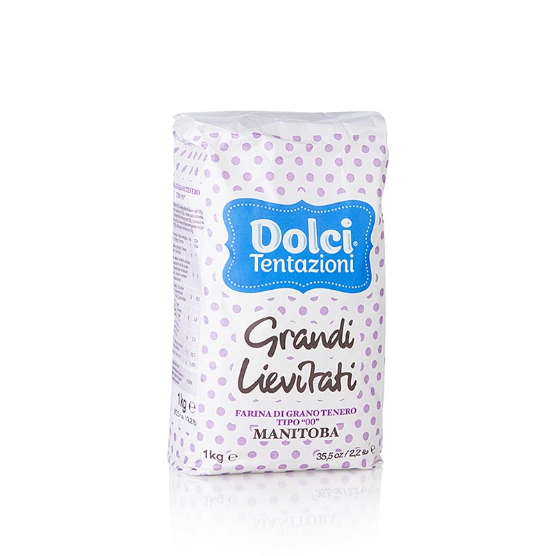 Faina de grau moale tip 00, Manitoba, pentru panettone, dolci tentazioni - 1 kg - sac