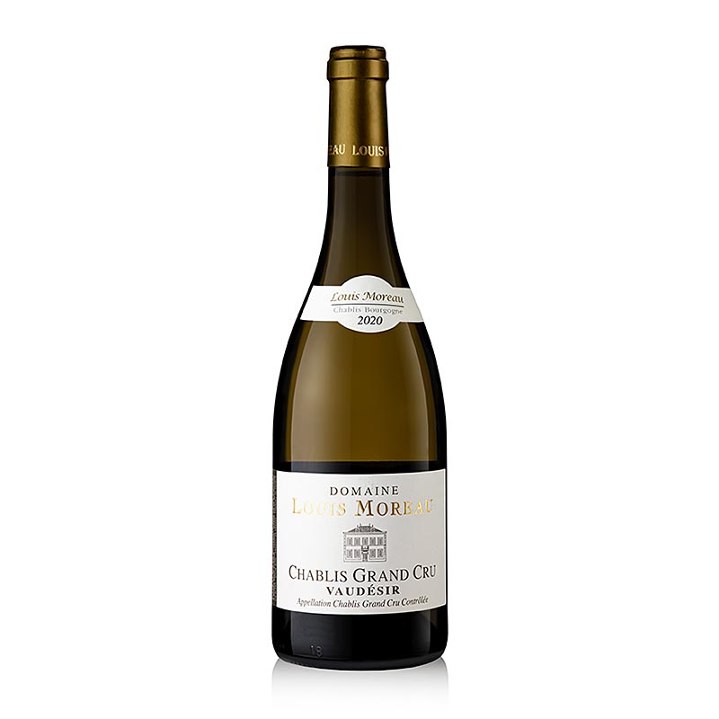 2020 Chablis Grand Cru Vaudesir, wytrawne, 13% obj., Louis Moreau - 750ml - Butelka 2020 Chablis Grand Cru Vaudesir, wytrawne, 13% obj., Louis Moreau - 750ml - Butelka