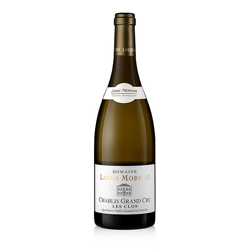 2019 Chablis Grand Cru Les Clos, wytrawne, 13% obj., L. Moreau - 750ml - Butelka 2019 Chablis Grand Cru Les Clos, wytrawne, 13% obj., L. Moreau - 750ml - Butelka