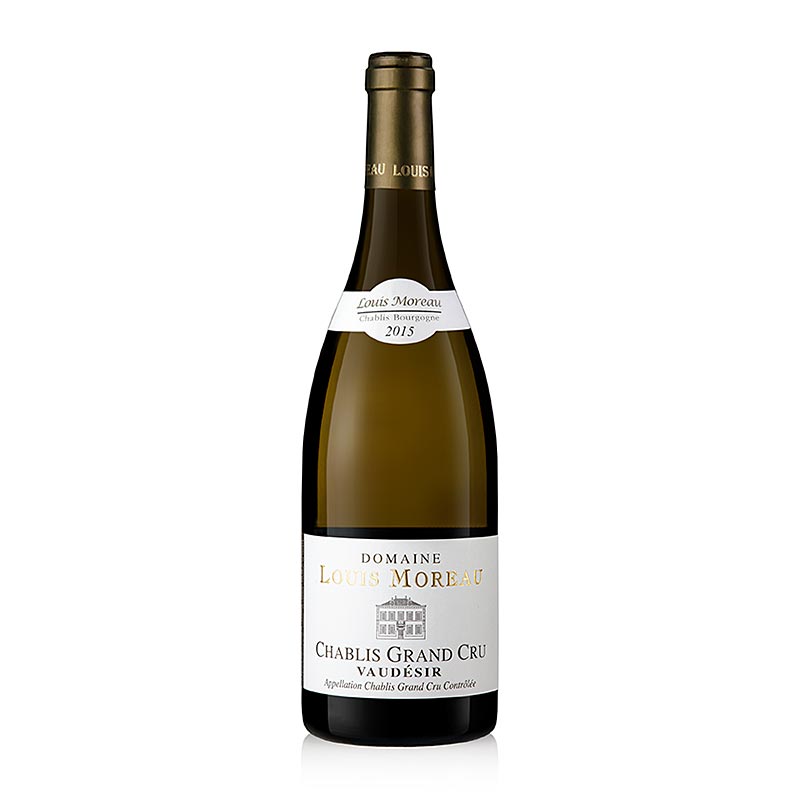 2015 Chablis Grand Cru Vaudesir, wytrawne, 13% obj., Louis Moreau - 750ml - Butelka 2015 Chablis Grand Cru Vaudesir, wytrawne, 13% obj., Louis Moreau - 750ml - Butelka