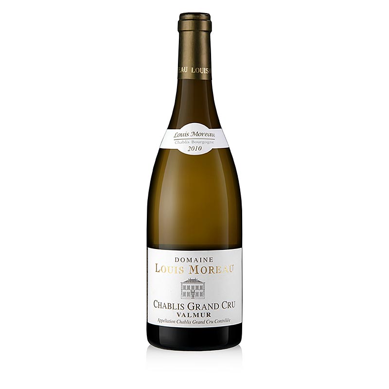 2010 Chablis Grand Cru Valmur, wytrawne, 13% obj., L. Moreau - 750ml - Butelka 2010 Chablis Grand Cru Valmur, wytrawne, 13% obj., L. Moreau - 750ml - Butelka