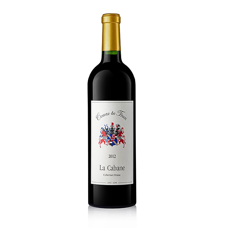 2012 La Cabane, suche, 14 % obj., Comte de Thun - 750 ml - Flasa 2012 La Cabane, suche, 14 % obj., Comte de Thun - 750 ml - Flasa
