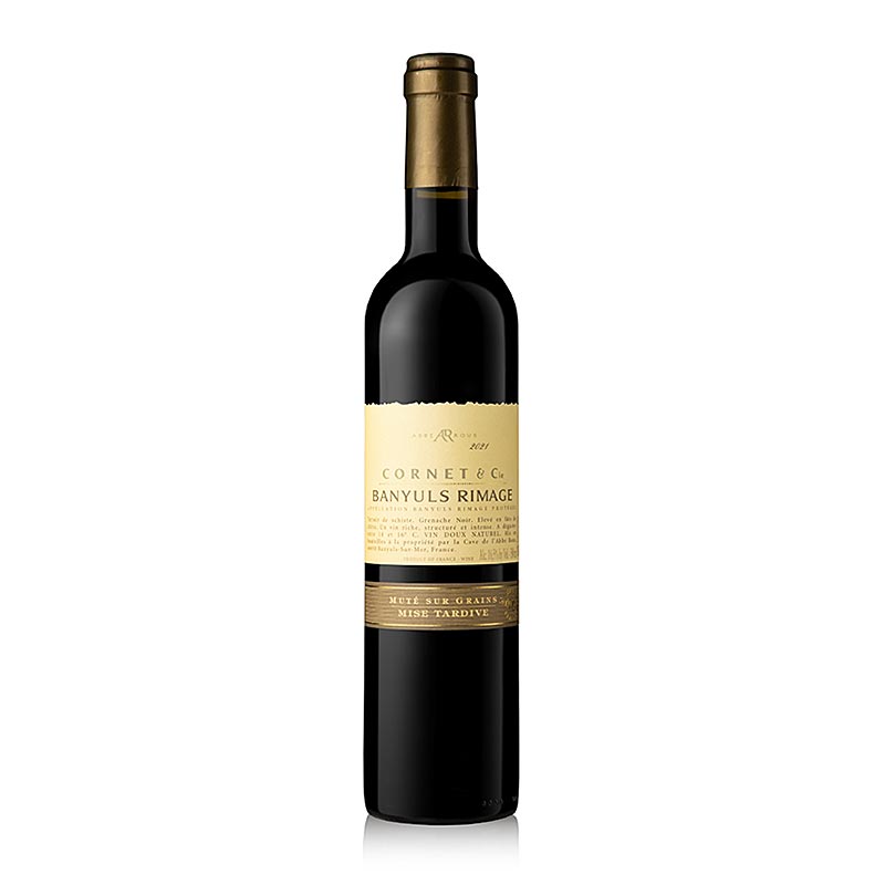 2021 Cornet and Cie Banyuls Rimage, sladky, 16,5 % obj., Abbe Rous - 500 ml - Flasa 2021 Cornet and Cie Banyuls Rimage, sladky, 16,5 % obj., Abbe Rous - 500 ml - Flasa