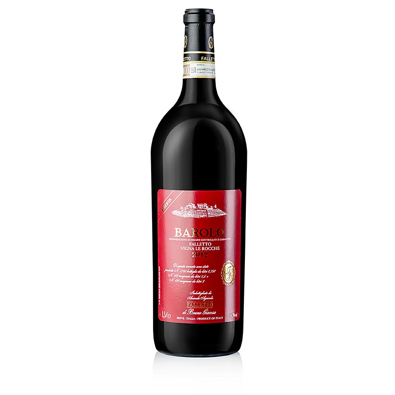 2012 Barolo Le Rocche del Falletto, suche, 14 % obj., Magnum, Bruno Giacosa - 1,5 l - Lahev 2012 Barolo Le Rocche del Falletto, suche, 14 % obj., Magnum, Bruno Giacosa - 1,5 l - Lahev