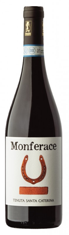 Grignolino d`Asti DOC Monferace, cervene vino, Tenuta Santa Caterina - 0,75 l - Lahev