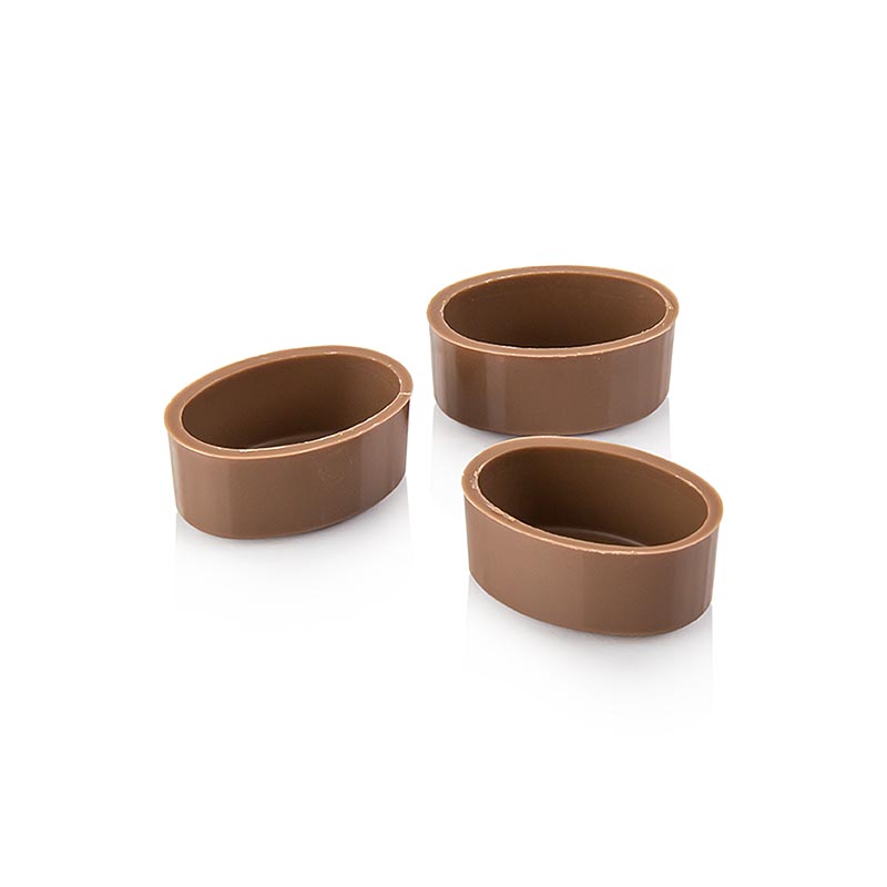 Boluri ovale, lapte integral, 32 / 33 mm x 22 / 24 mm, 13 mm inaltime, Laderach - 2.352 kg, 784 buc - Carton Boluri ovale, lapte integral, 32 / 33 mm x 22 / 24 mm, 13 mm inaltime, Laderach - 2.352 kg, 784 buc - Carton