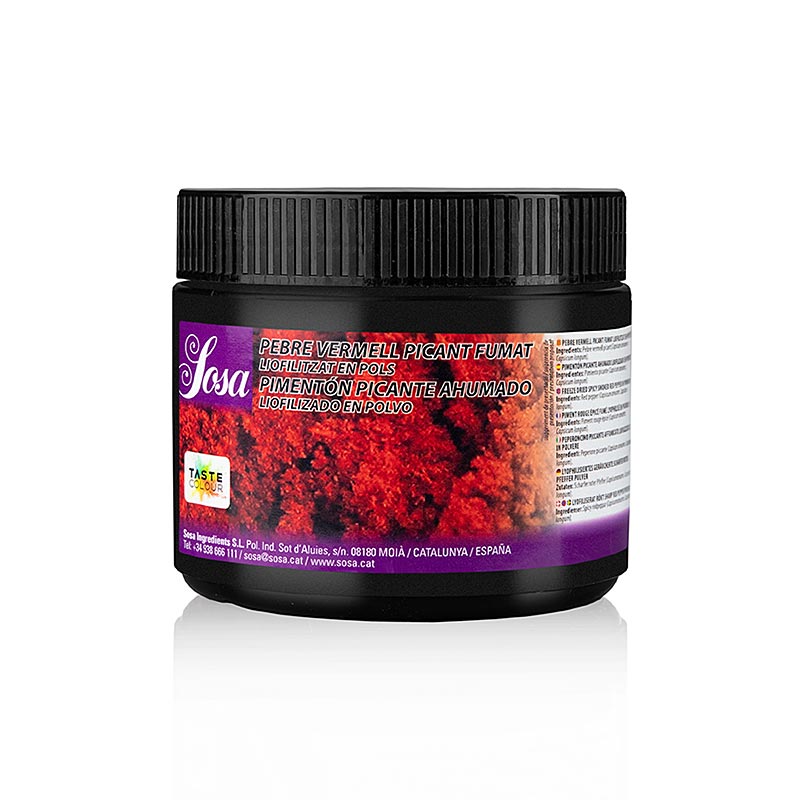 Pudra de boia de ardei SOSA, rosie, iute, afumata - 250 g - Pe poate Pudra de boia de ardei SOSA, rosie, iute, afumata - 250 g - Pe poate