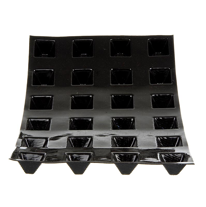 Flexipan mat 40x30cm, 24 mini pyramids, 35x35mm, 23mm deep, 15ml, no. 2562 - 1 pc - loose Flexipan mat 40x30cm, 24 mini pyramids, 35x35mm, 23mm deep, 15ml, no. 2562 - 1 pc - loose